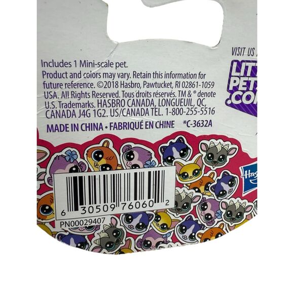 Hasbro Littlest Pet Shop LPS Mini Scale Lot of 4 Animal Figurines NEW - Picture 6 of 6